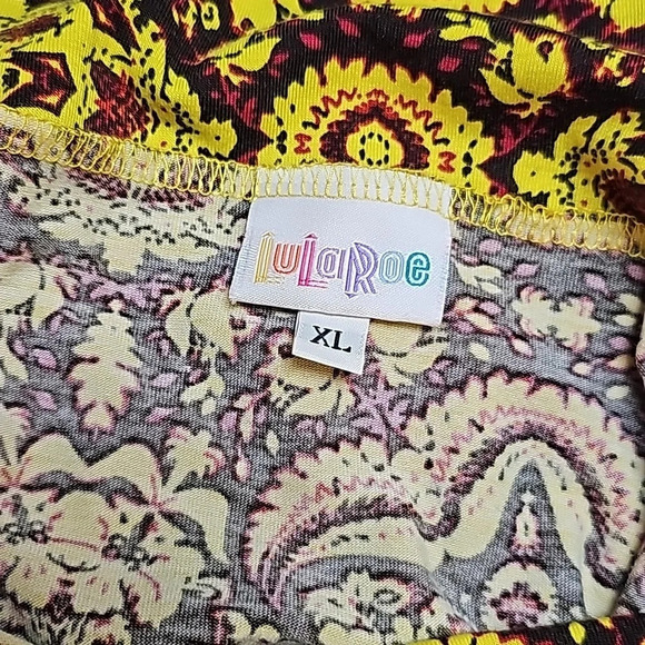 LuLaRoe Colorful Skirt Sz XL - Picture 8 of 8